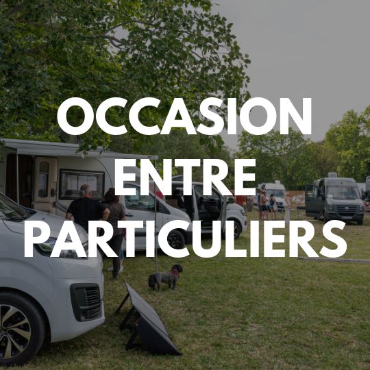 Espace occasion entre particuliers lors du Provence Van Week End, le salon du van et festival 100% vanlife