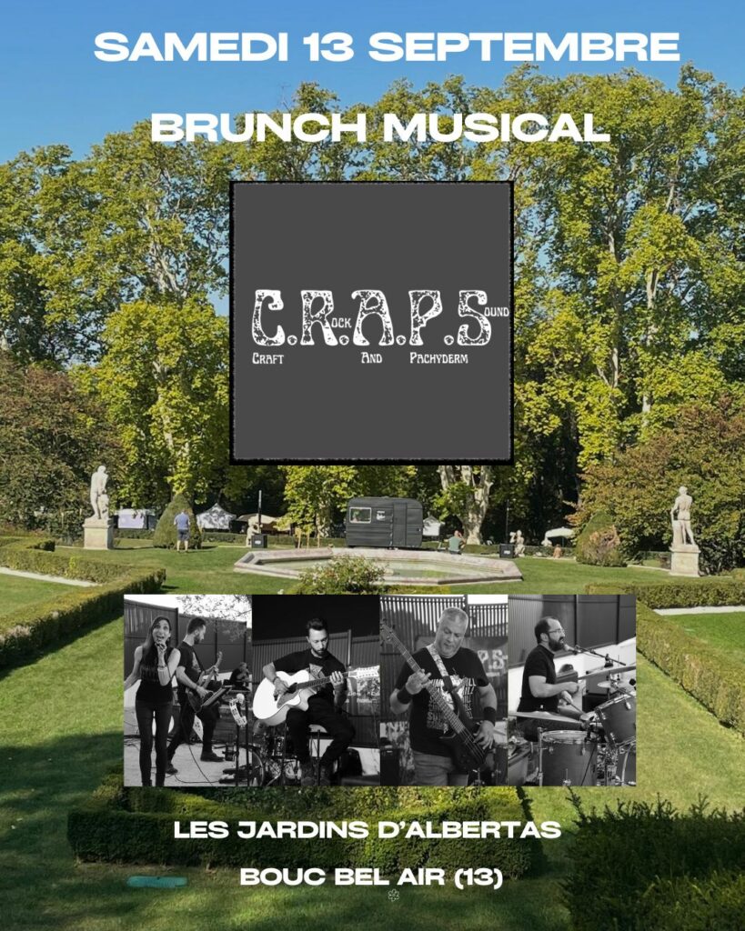 MIDI CRAPS CONCERT LIVE PROVENCE VAN WEEK END