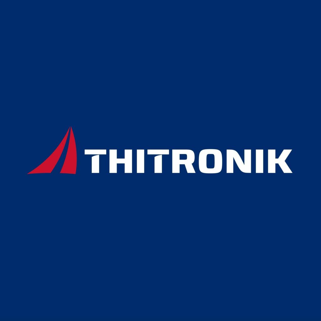 logo THITRONIK, distribué par M & Company, au Provence Van Week End 2026 la sécurité made in Germany pour van et camping-car